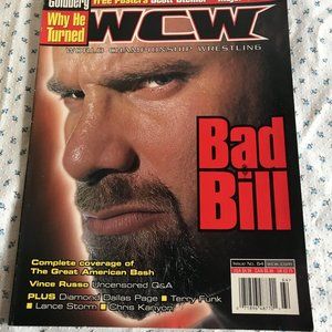 Vintage Wrestling magazine August 2000  WCW